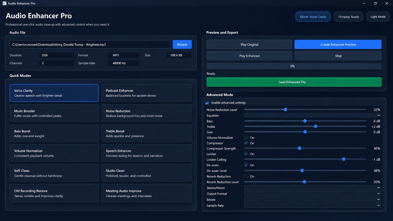 Audio Enhancer Pro