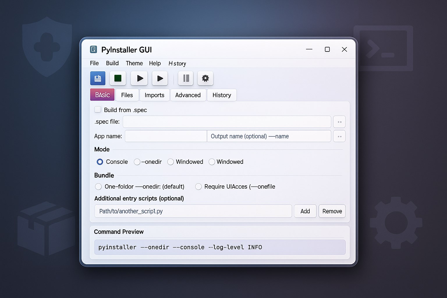 pyinstaller